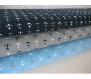 REST 70cm Jersey kleine Anker - hellblau